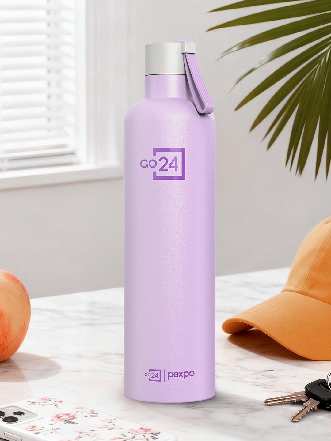 Buy Oslo Purple 3 Layer Insulated Stainless Steel Water Bottle 980ml -  - Home for Unisex