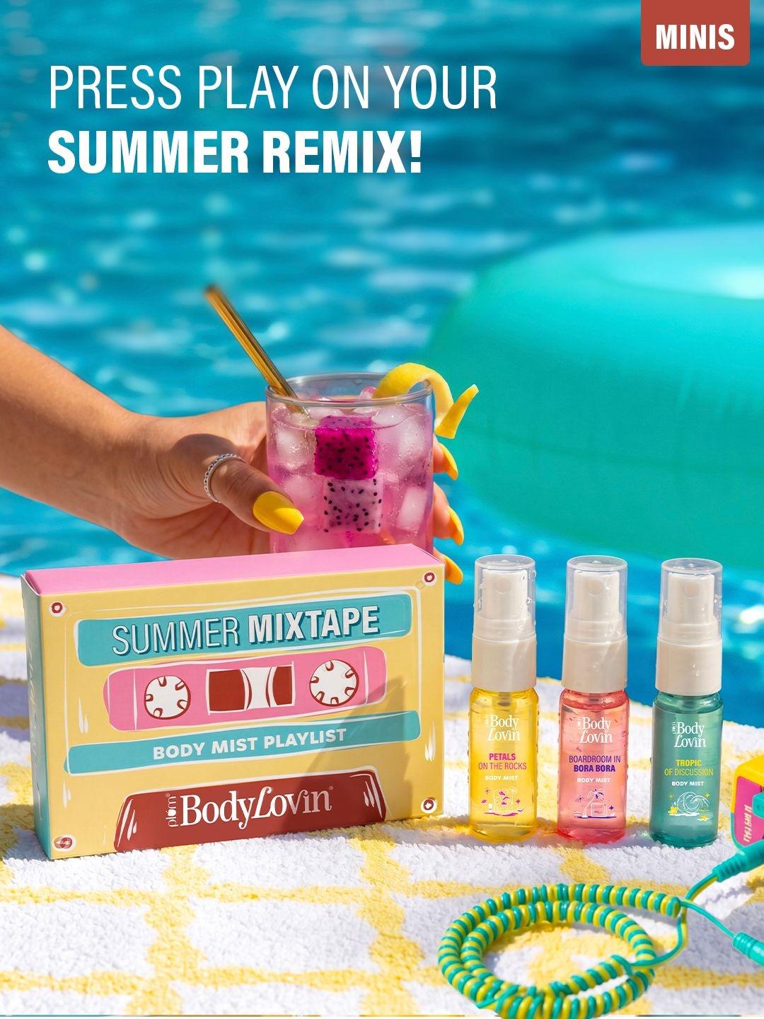 Buy Plum Set Of 3 Lovin'Summer Mixtape Body Mist 5 Ml Each - - Personal Care for Women