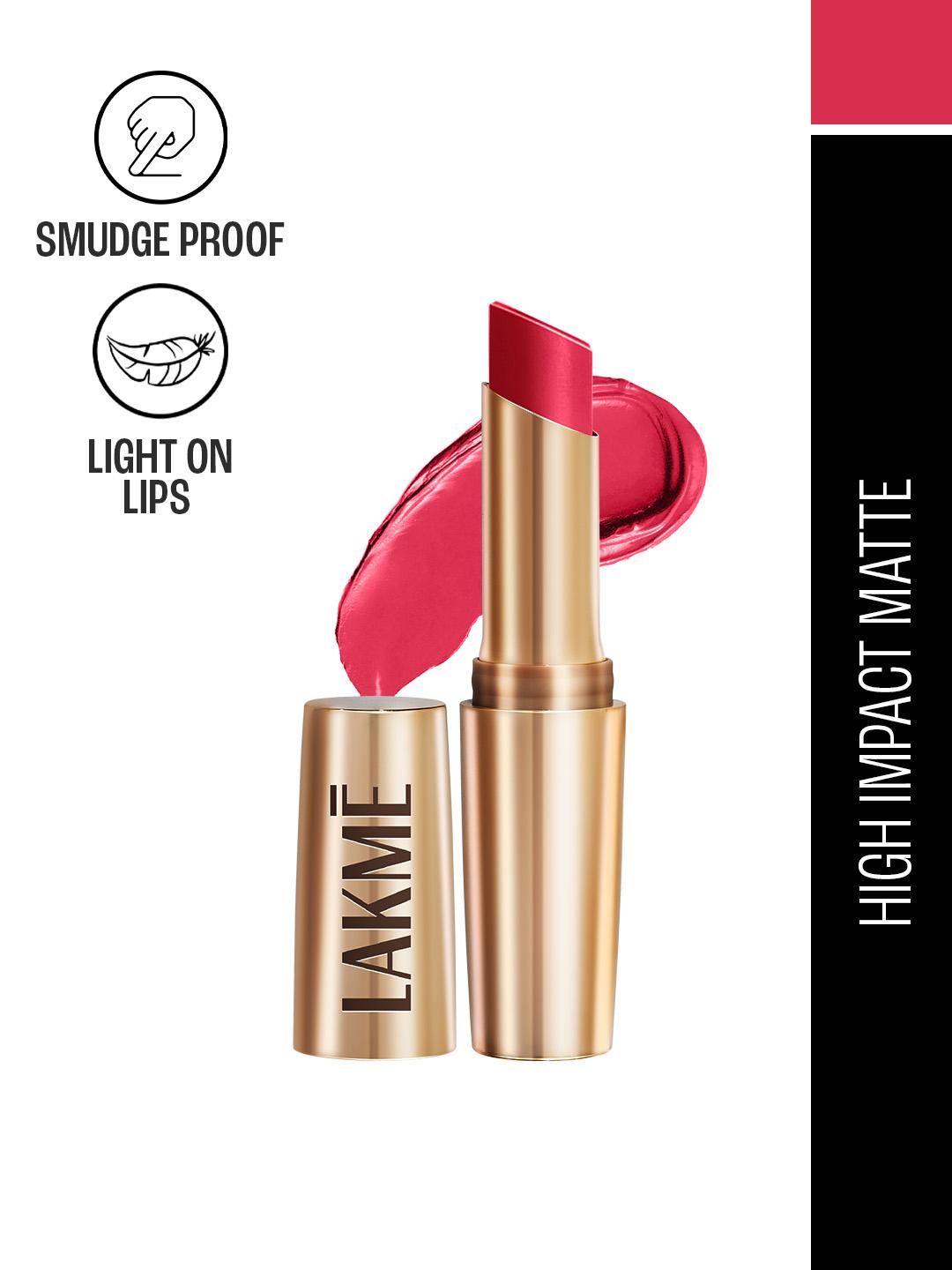 Buy Lakme 9to5 Powerplay Priming Matte Lipstick With Vit E Lasts 16Hr 3.6g Ruby Rush - - Personal Care for Women