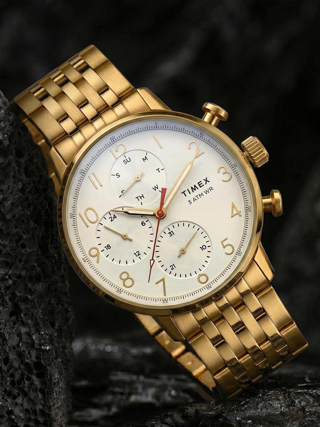 Buy Timex Round 21mm Silver Dial Analog Men Watch TWEG25404 - - Accessories for Men