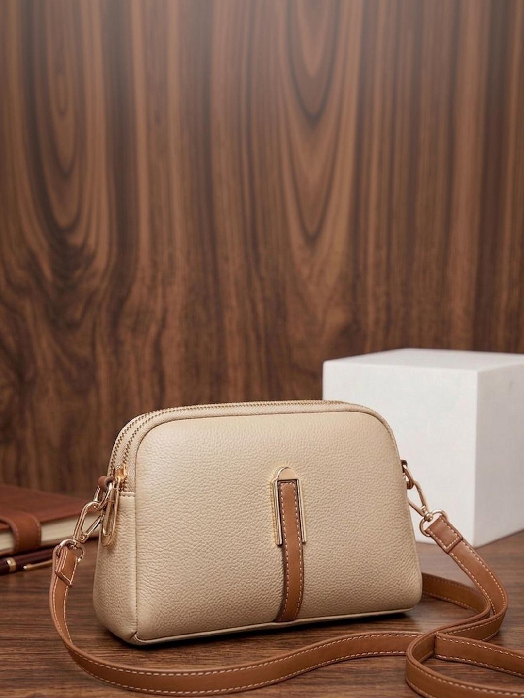 Buy ROSS BROWN Textured PU Sling Bag - - Accessories for Women