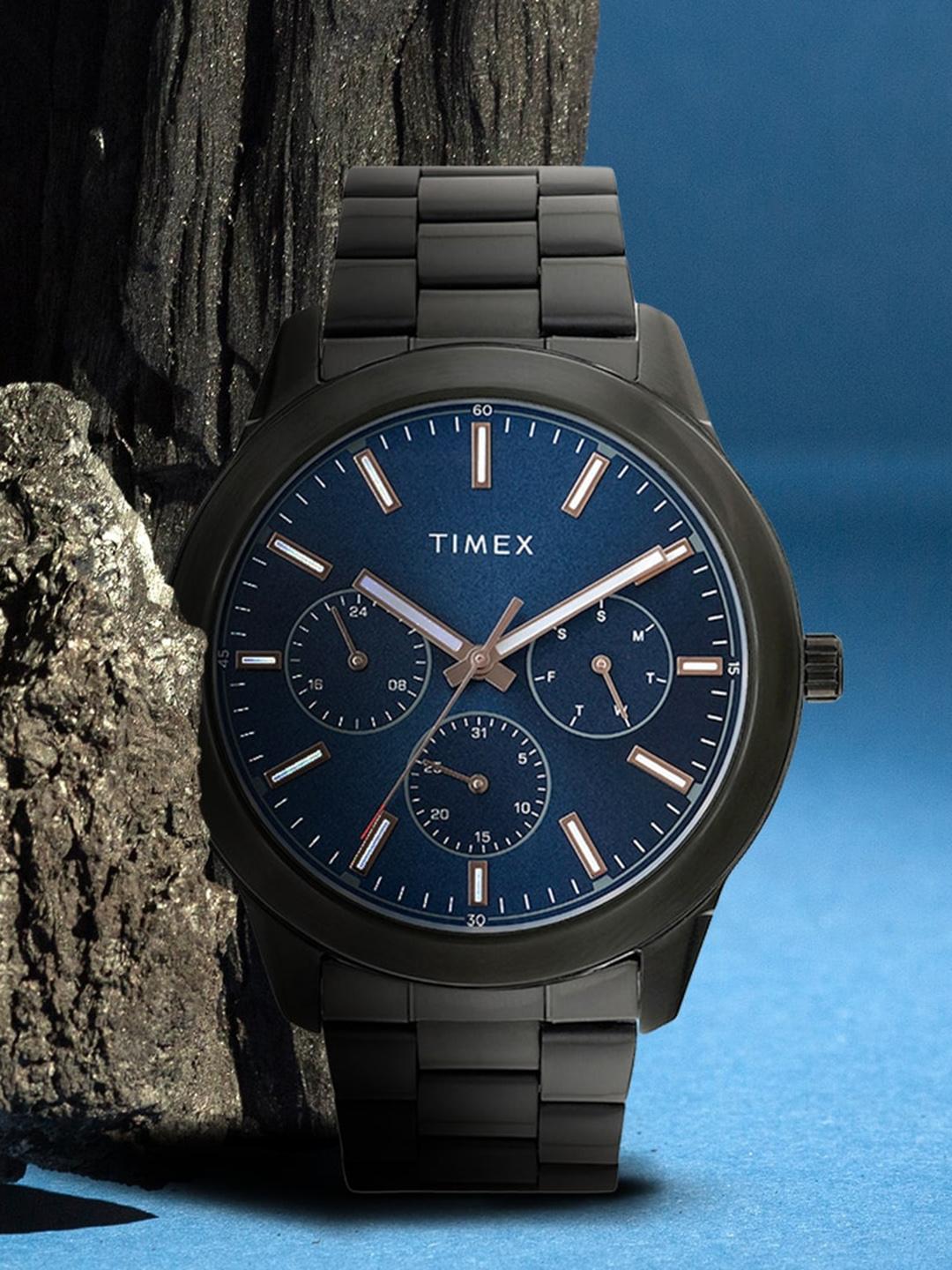 Buy Timex Men Brass Dial & Stainless Steel Bracelet Style Straps Analogue Watch  TWEG185SMU11 -  - Accessories for Men
