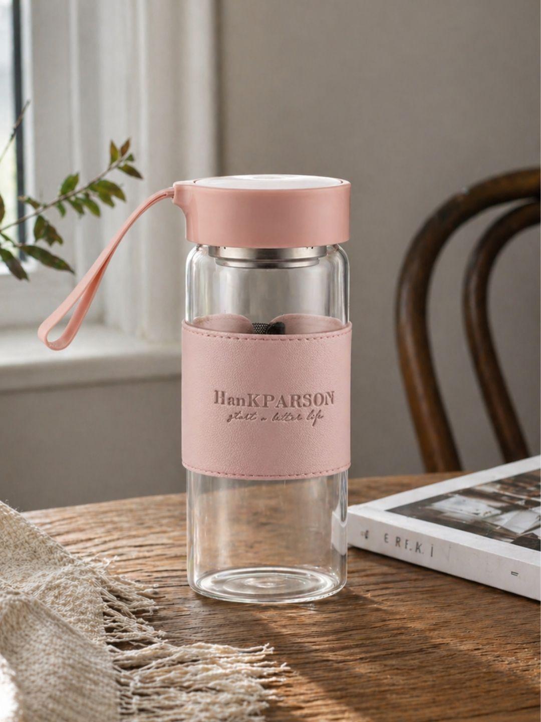 Buy YELONA Kawaii Pink Solid Glass Spill Proof Infuser   480ml -  - Home for Unisex