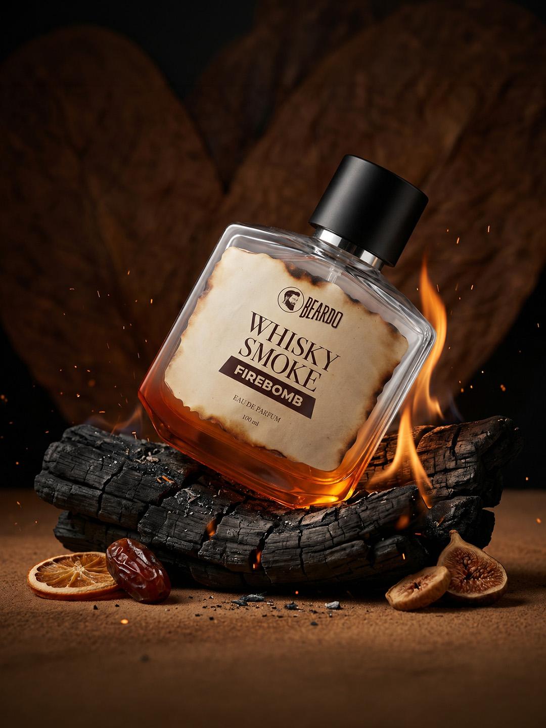 Buy BEARDO Whisky Smoke Firebomb Strong & Long Lasting Eau De Parfum 100ml - - Personal Care for Men
