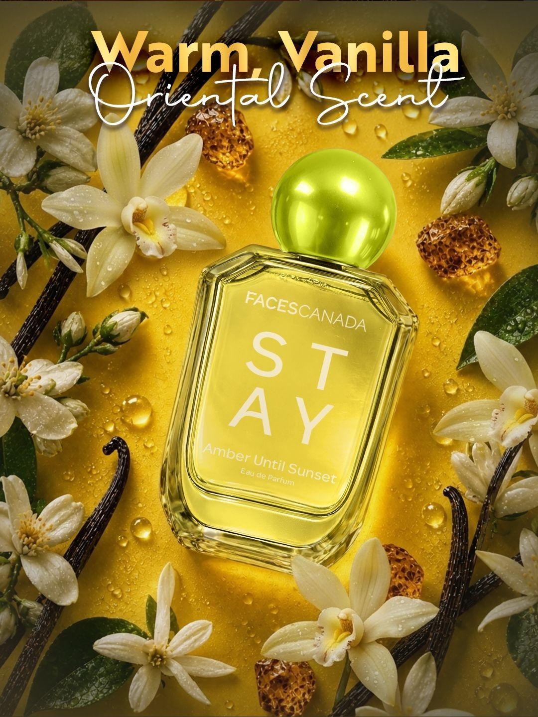 Buy FACES CANADA Women Stay Amber Until Sunset Long Lasting Eau De Parfum 50ml - - Personal Care for Women