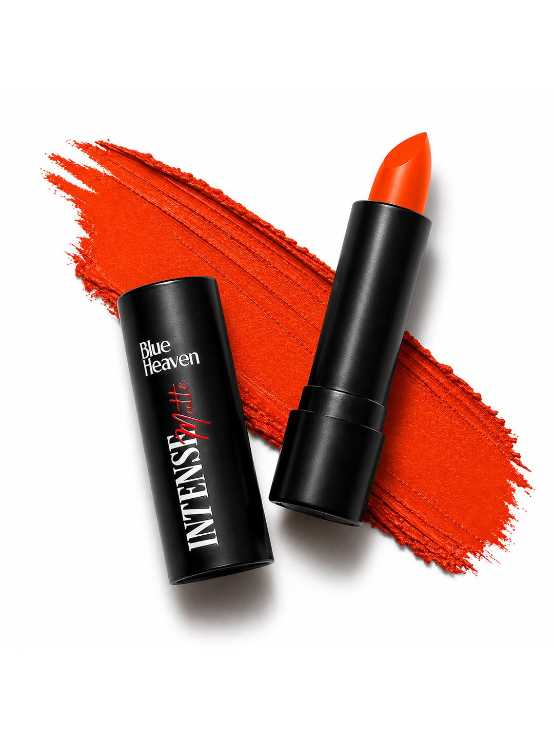 Buy Blue Heaven Intense Matte Moisturising Lipstick 4g   Orange Aura -  - Personal Care for Women