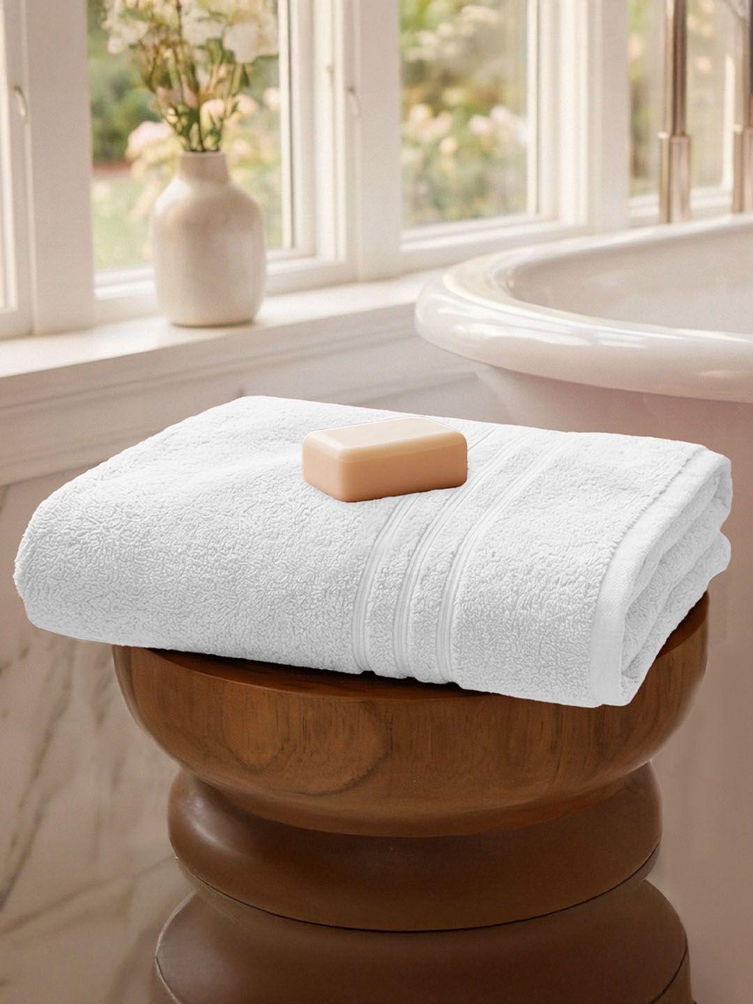 Buy MYTRIDENT Grey Solid Pure Cotton 400GSM Super Soft Adult Regular Bath Towel 28x55In - - Home for Unisex