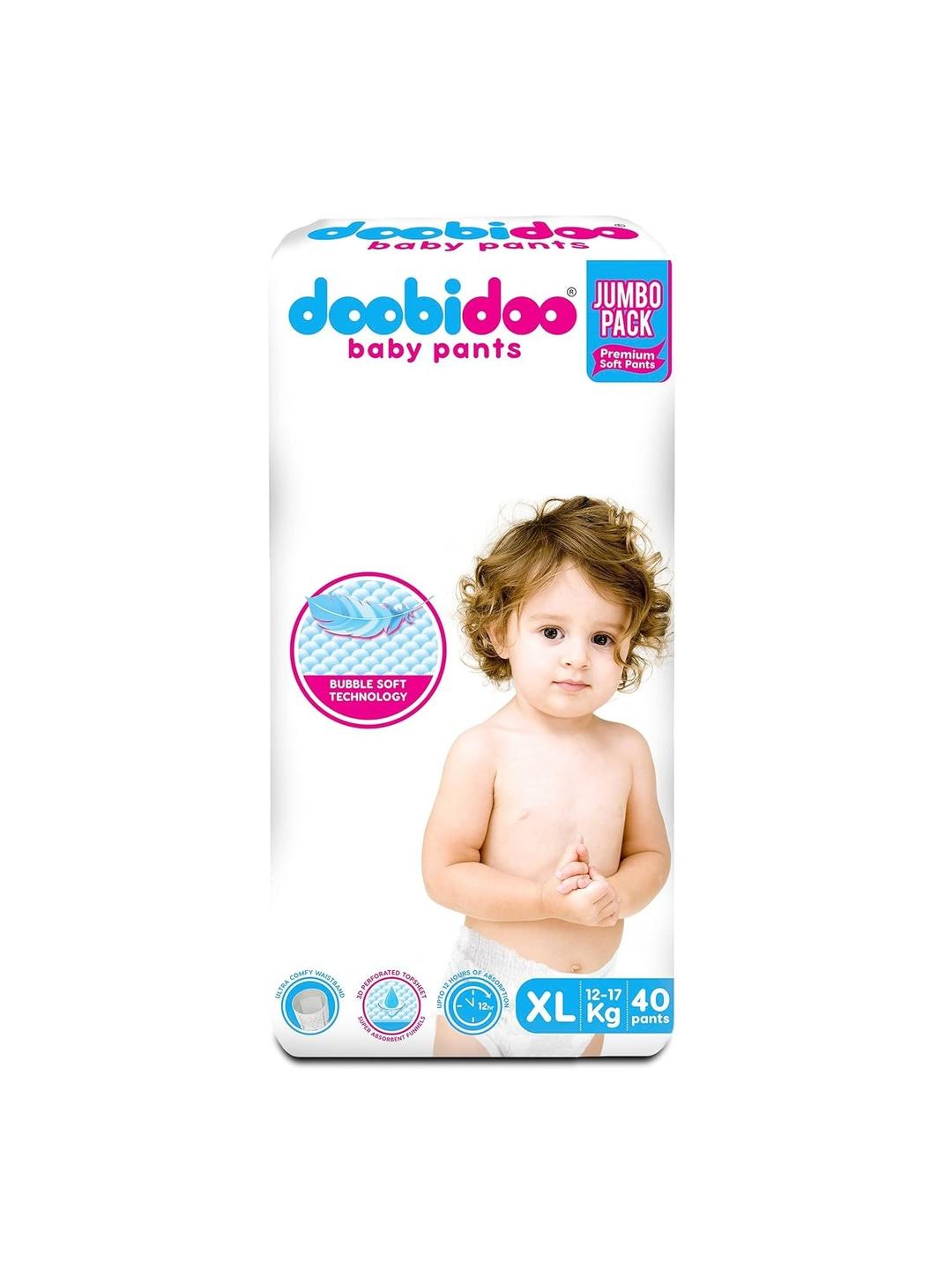 Buy Doobidoo Infants 40 Count 12 Hour Absorption Diaper Baby Pants XL - - Personal Care for Unisex Kids