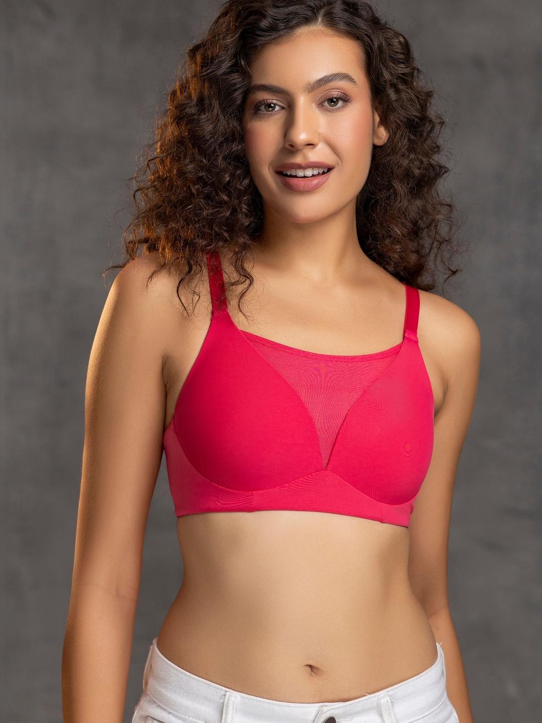 Buy Chelvet Women Full Coverage Lightly Padded Bra Seamless & Non Wired - - Apparel for Women