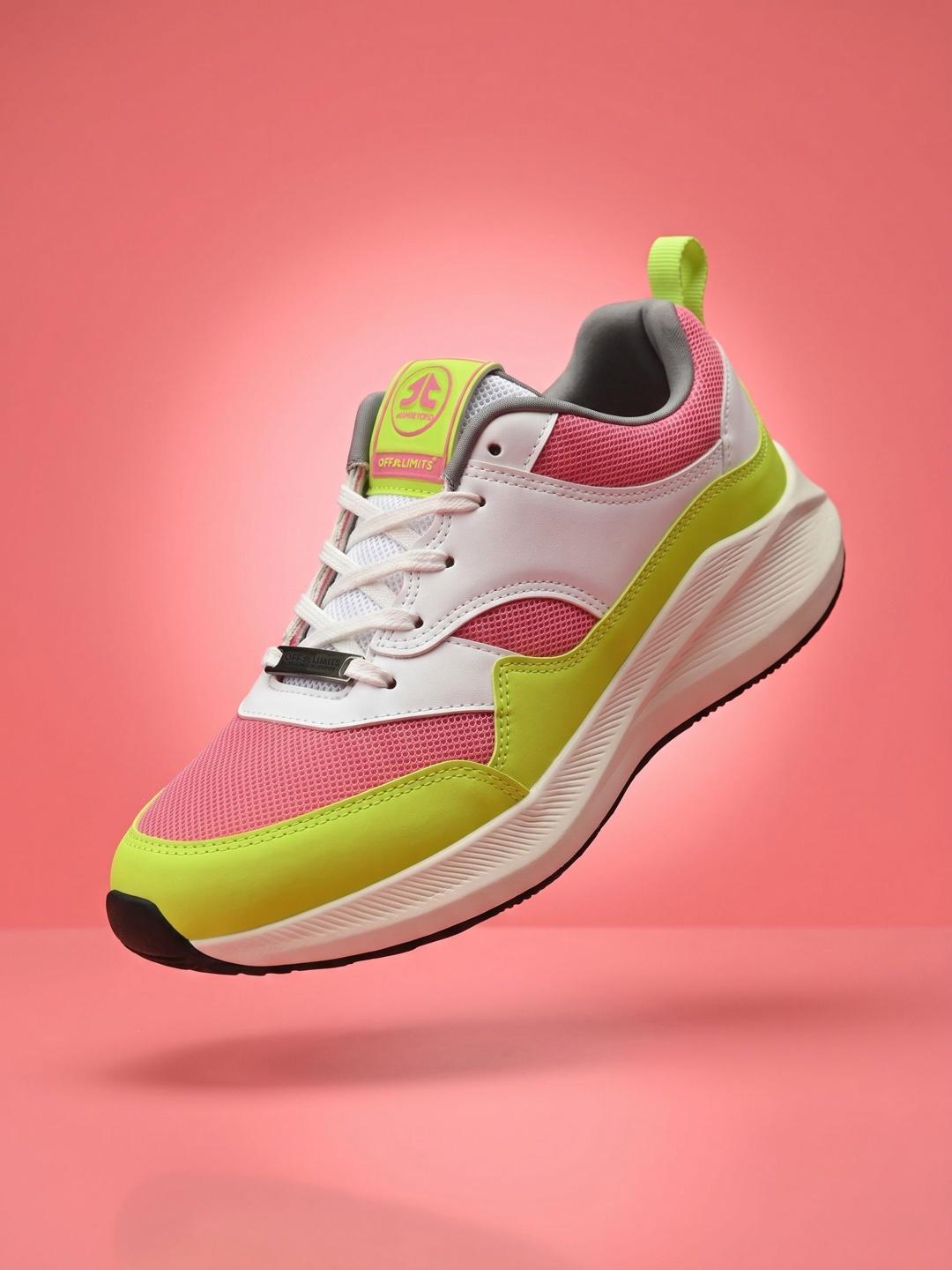 Buy OFF LIMITS Women Green Mesh Running Sports Shoes - - Footwear for Women