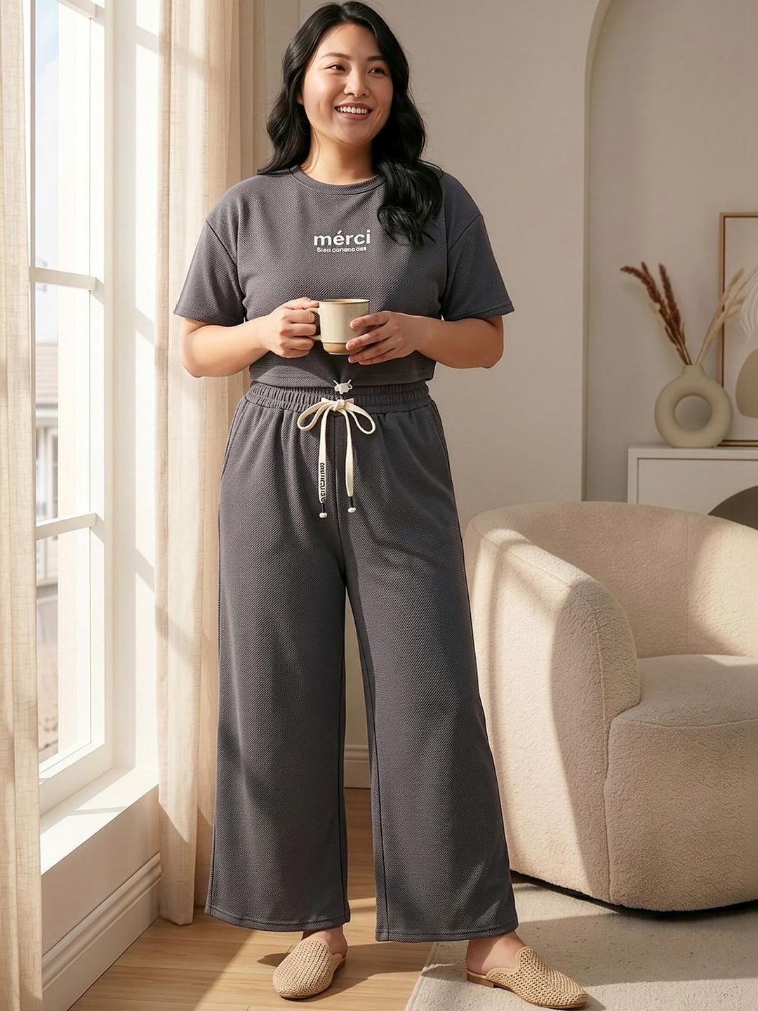 Buy Lugo Women Solid Co Ord Set - - Apparel for Women