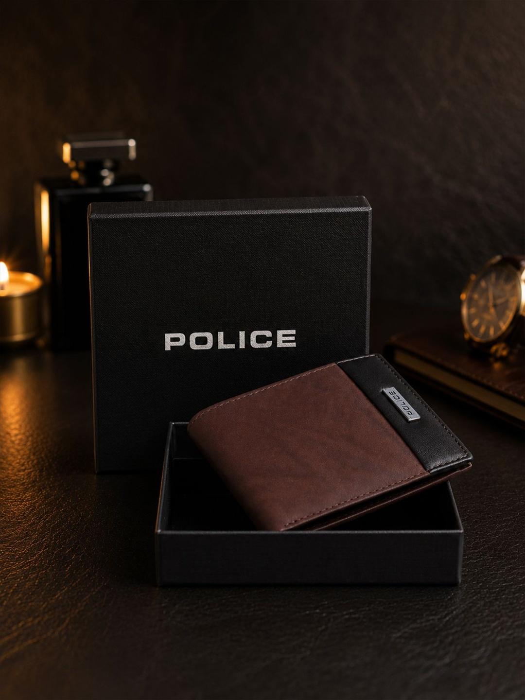 Buy Police Men Leather Two Fold Wallet -  - Accessories for Men
