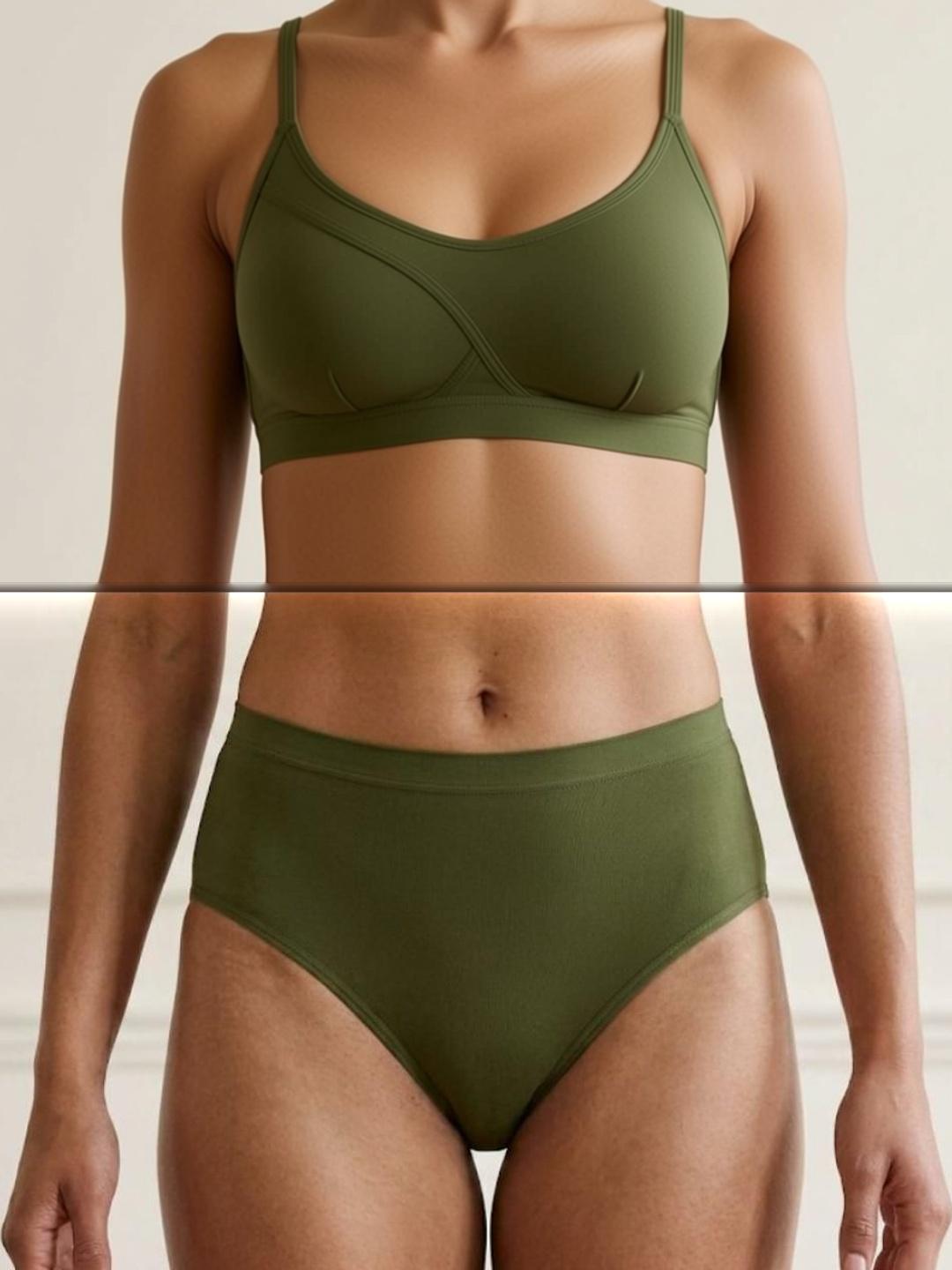 Buy Roadster Women Pack Of 5 Cotton Bikini -  - Apparel for Women