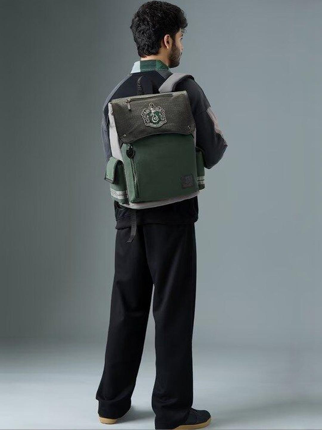 Buy The Souled Store Unisex Harry Potter Slytherin Laptop Backpack -  - Accessories for Men