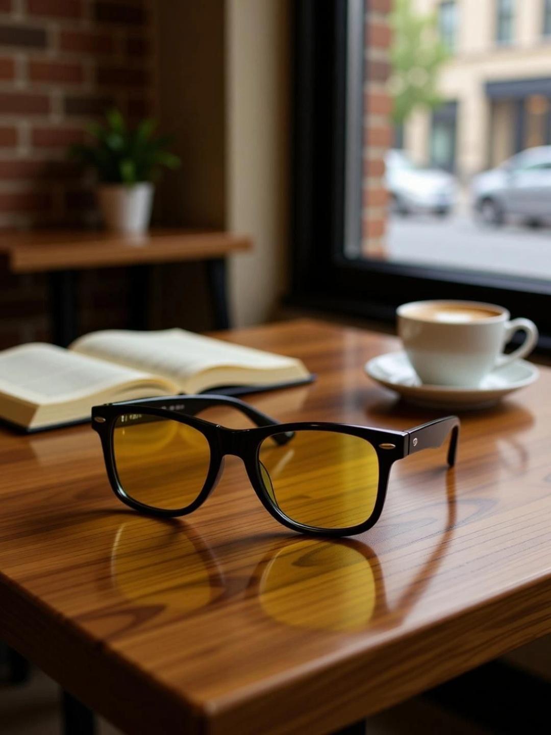 Buy SPADEACES Unisex Yellow Lens & Black Wayfarer Sunglasses With - - Accessories for Unisex