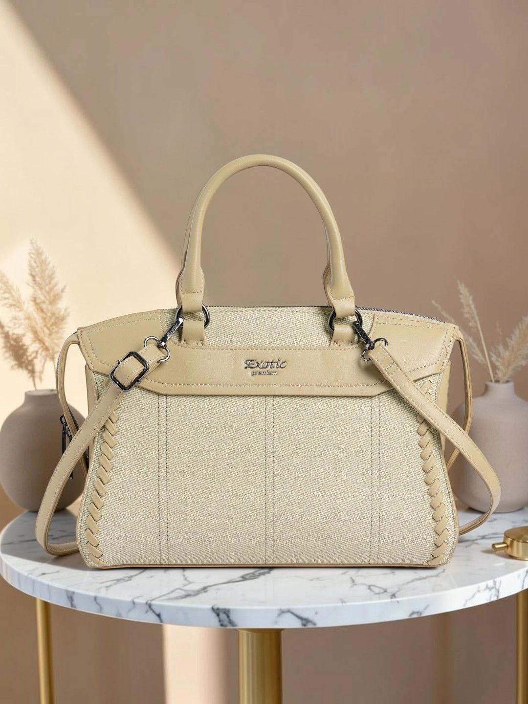 Buy Exotic Self Design Synthetic Leather Structured Sling Bag - - Accessories for Women
