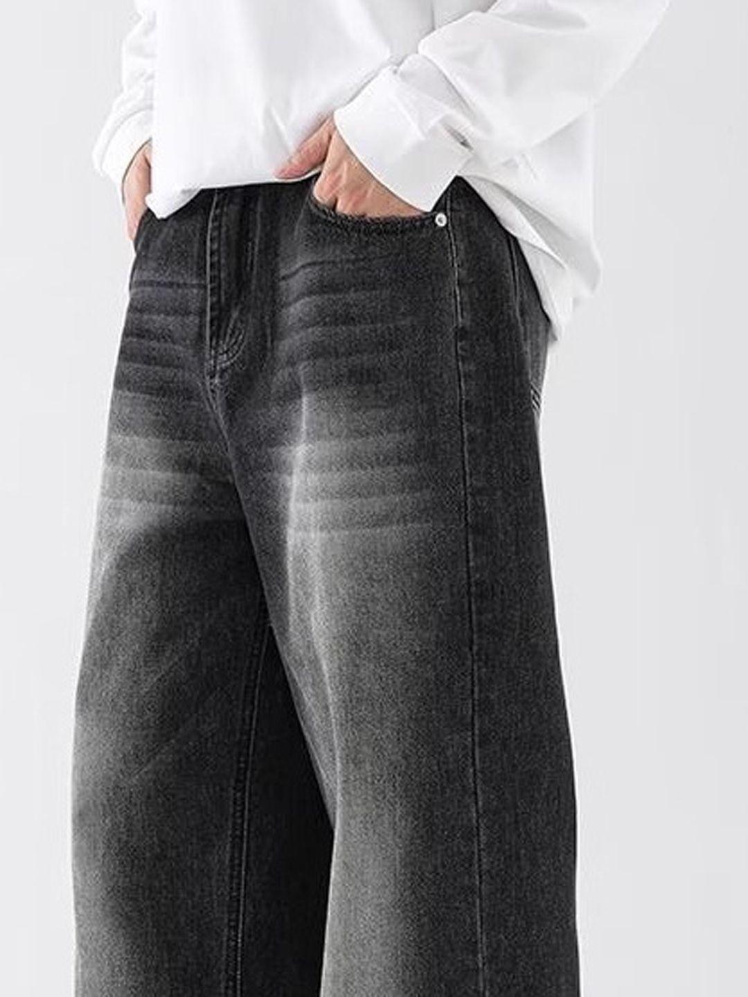 StyleCast Men Mid-Rise Heavy Fade Jeans - Image 1