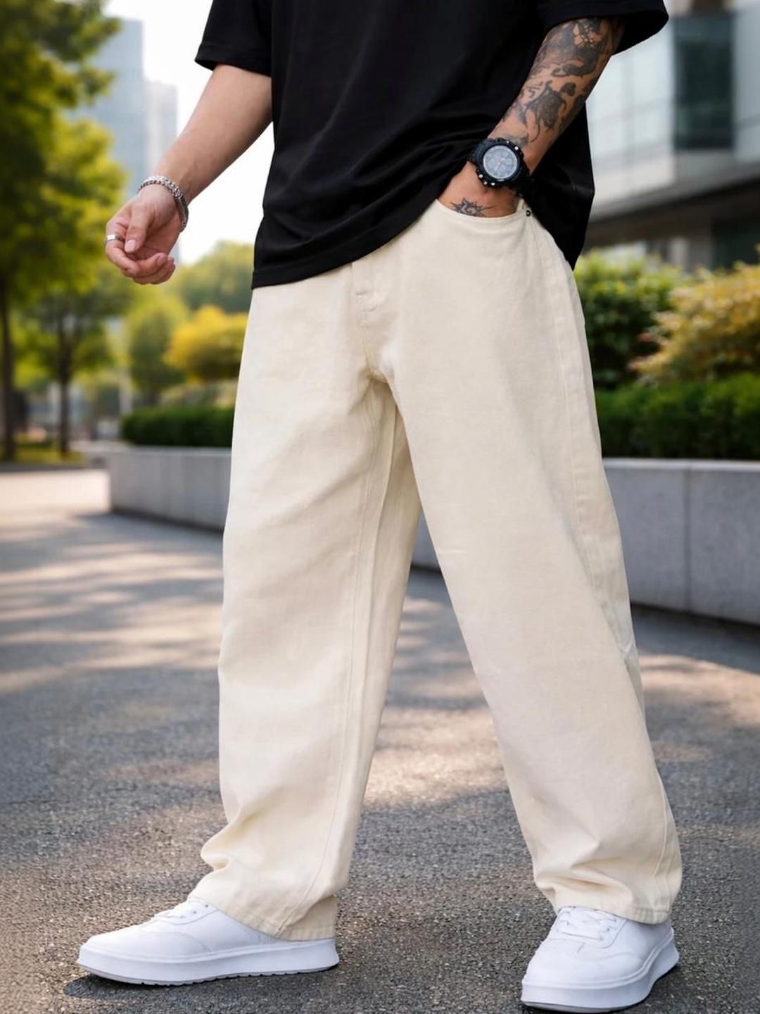 DASHING FIT Men Relaxed Fit Mid-Rise Stretchable Jeans - Image 1