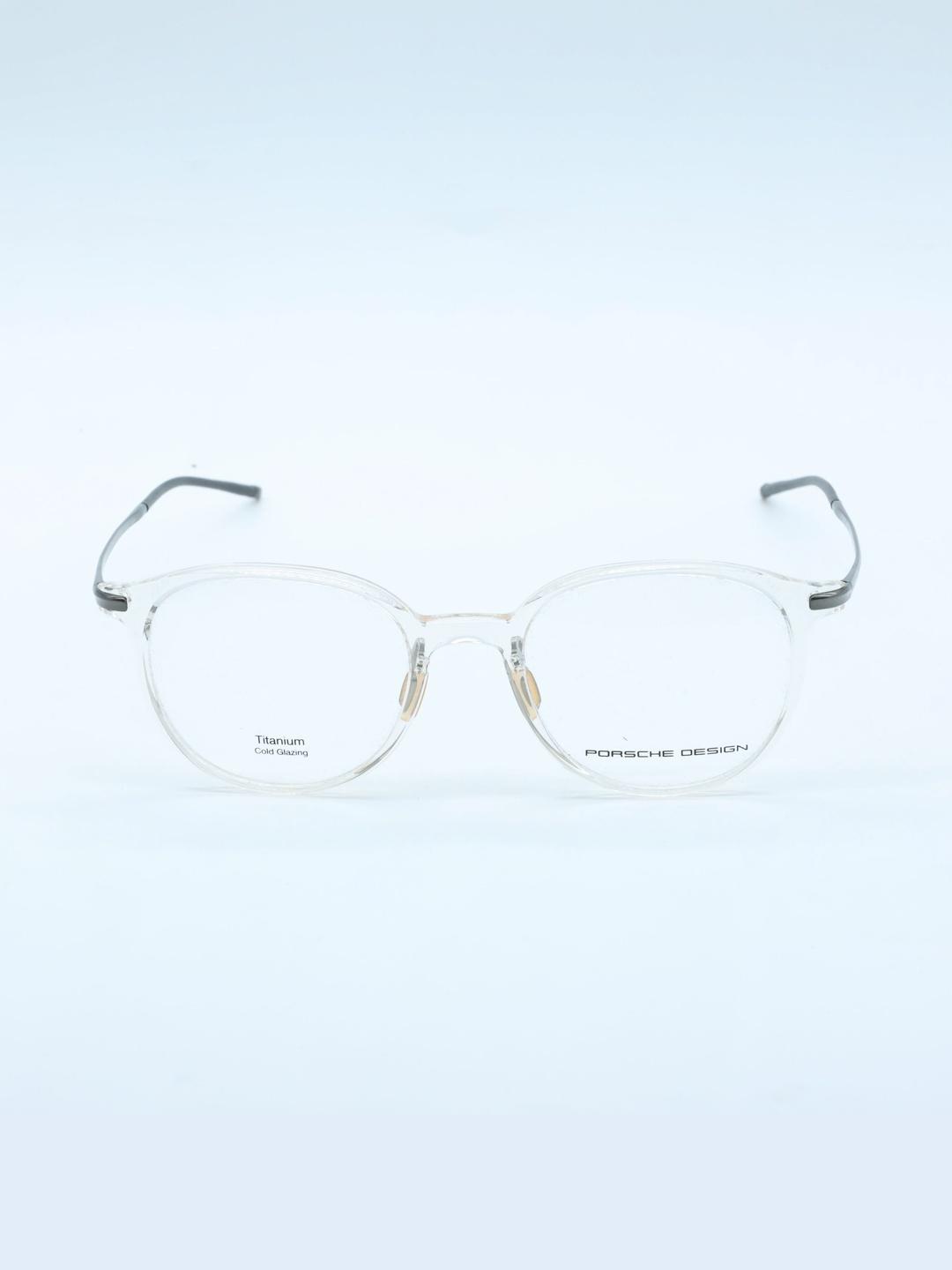 Buy PORSCHE DESIGN Men Full Rim Oval Frames P8734 51B - Frames for Men ...