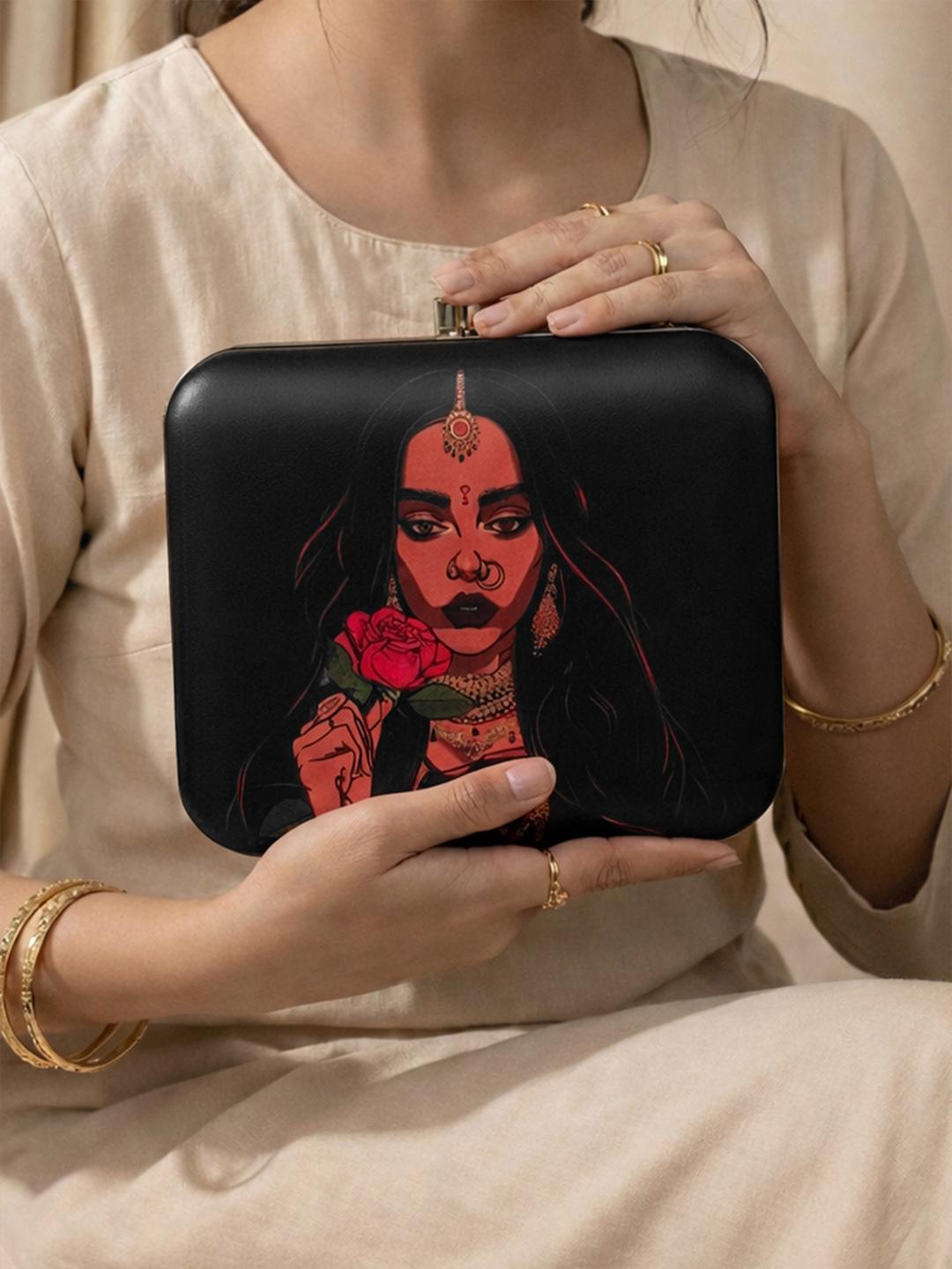 Buy ARTKLIM Printed Box Clutch - - Accessories for Women