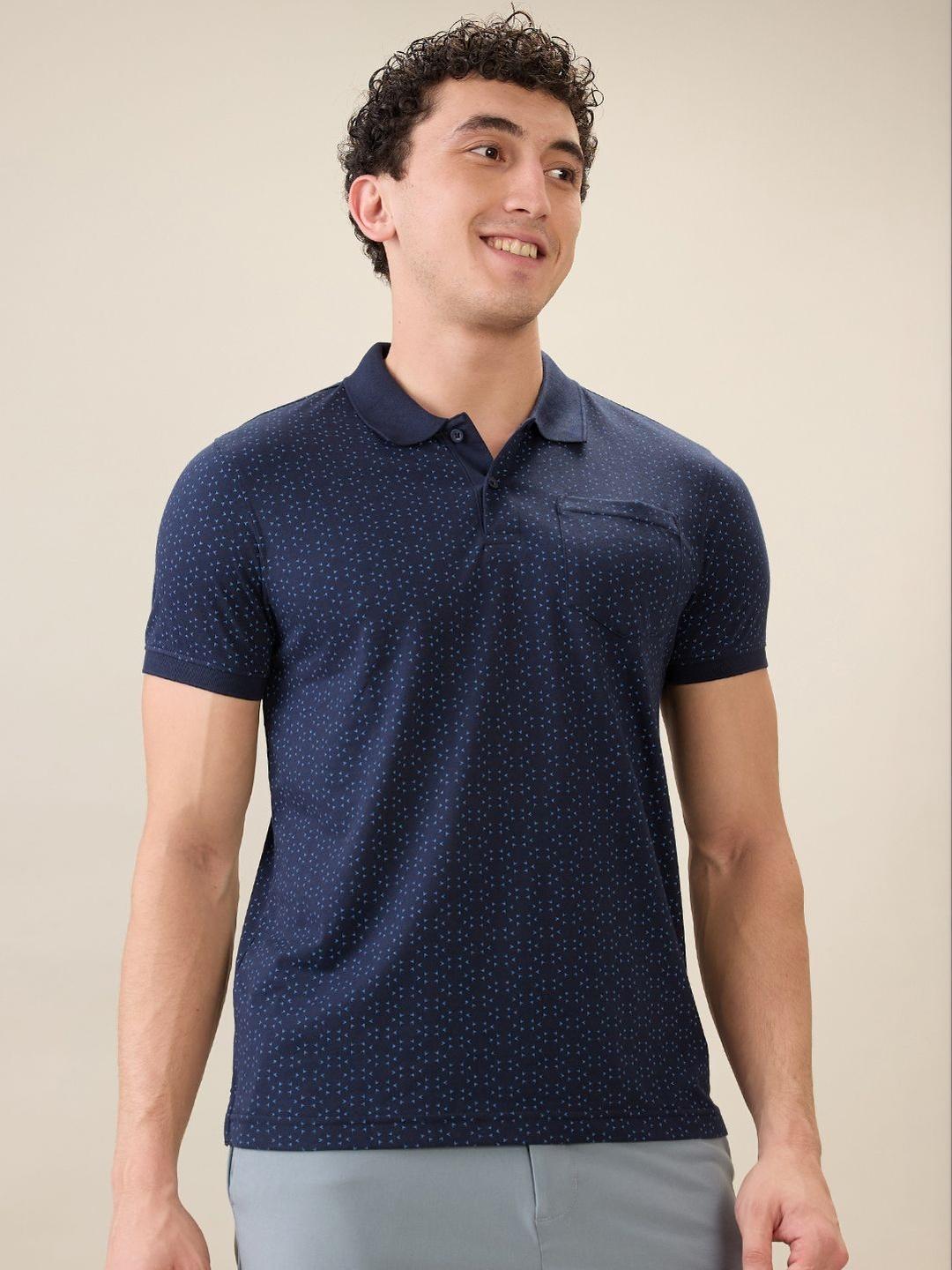 Buy Parx Men Printed Polo Collar T Shirt - Tshirts for Men 40683726 ...