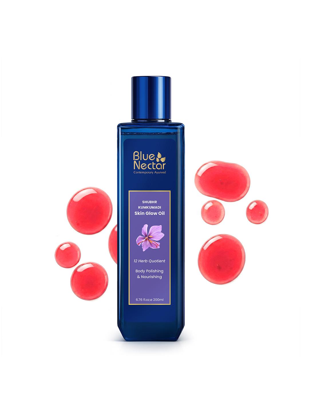 Buy Blue Nectar Kumkumadi Body Oil For Glow Even Tone & Dark Spots  200 Ml -  - Personal Care for Women