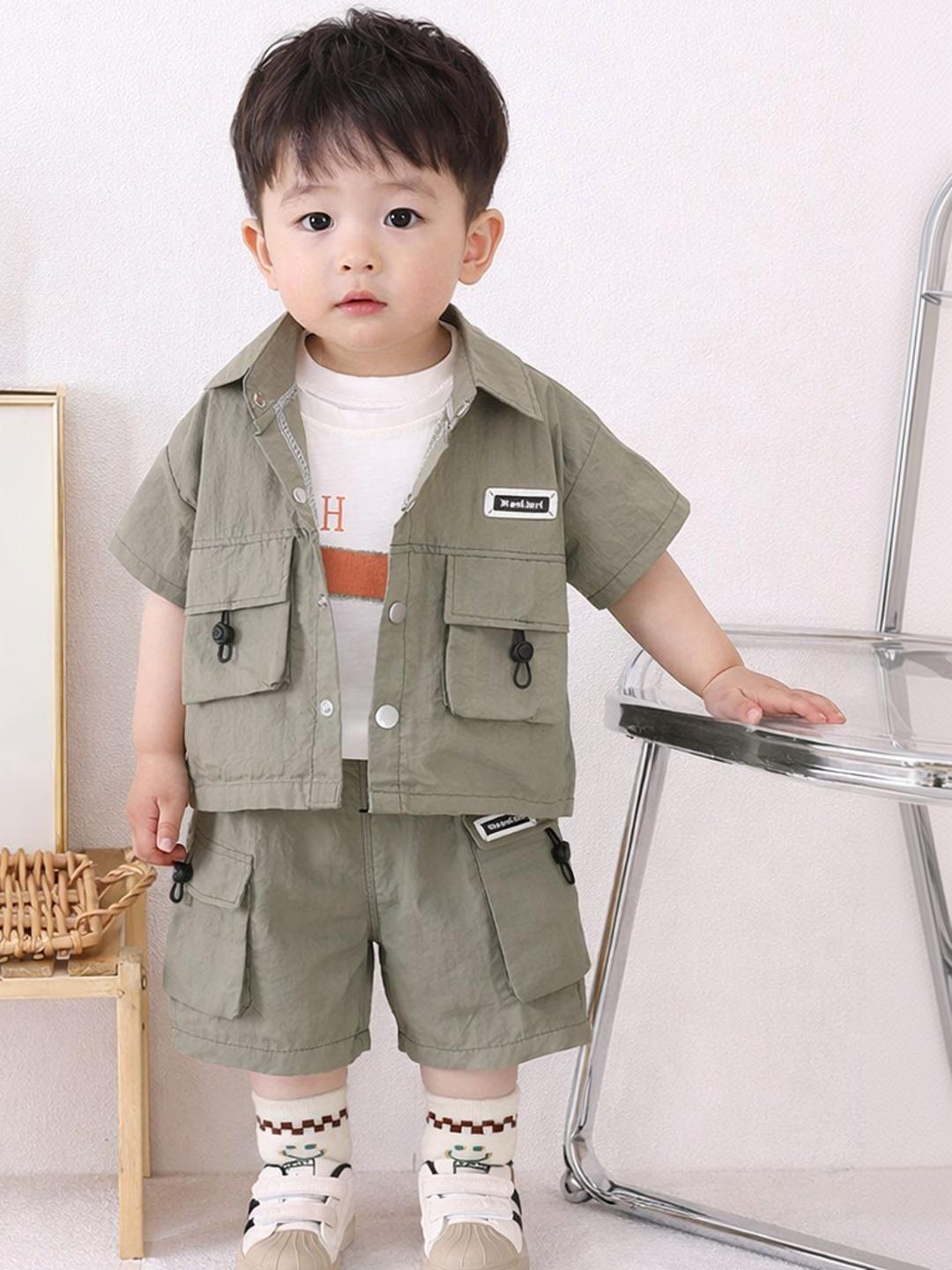 Buy Xsole Boys Shirt With Shorts -  - Apparel for Boys