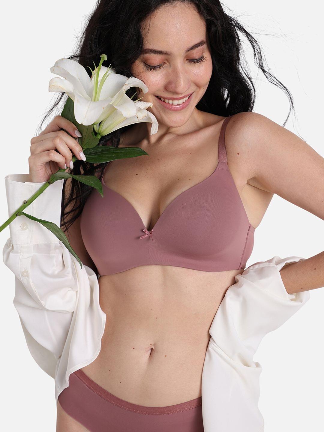 Buy Wacoal Women Padded Non Wired 3/4th Cup All Day Comfort FitPink T Shirt Bra - - Apparel for Women