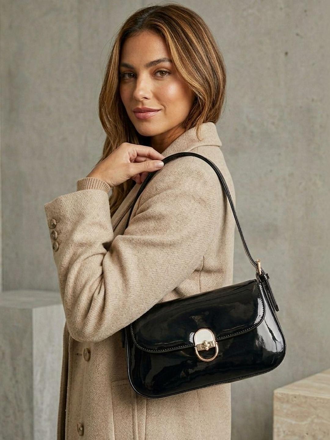 Buy ROSS BROWN PU Shoulder Bag -  - Accessories for Women
