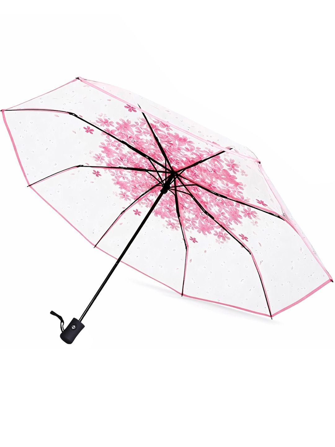 Myntra | Transparent Pink Cherry Blossom Japanese Umbrella at 57% Off