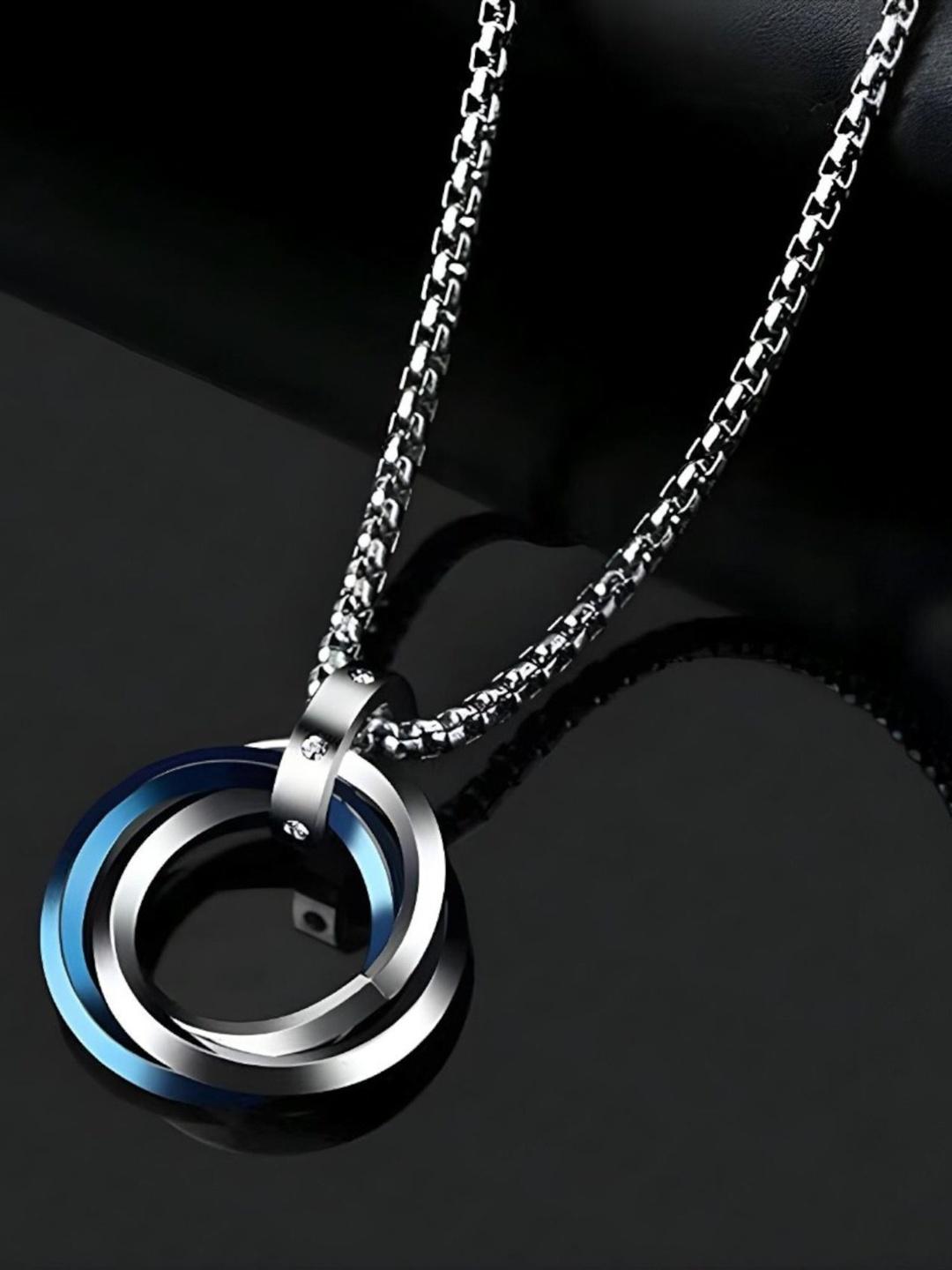 Buy PASU FASHION Silver Plated Pendant - - Accessories for Unisex