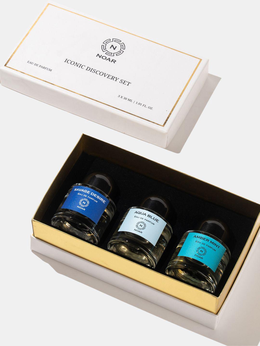Buy NOAR Men Set Of 3 Citrus Haven Perfume Discovery 30 Ml Each - - Personal Care for Men