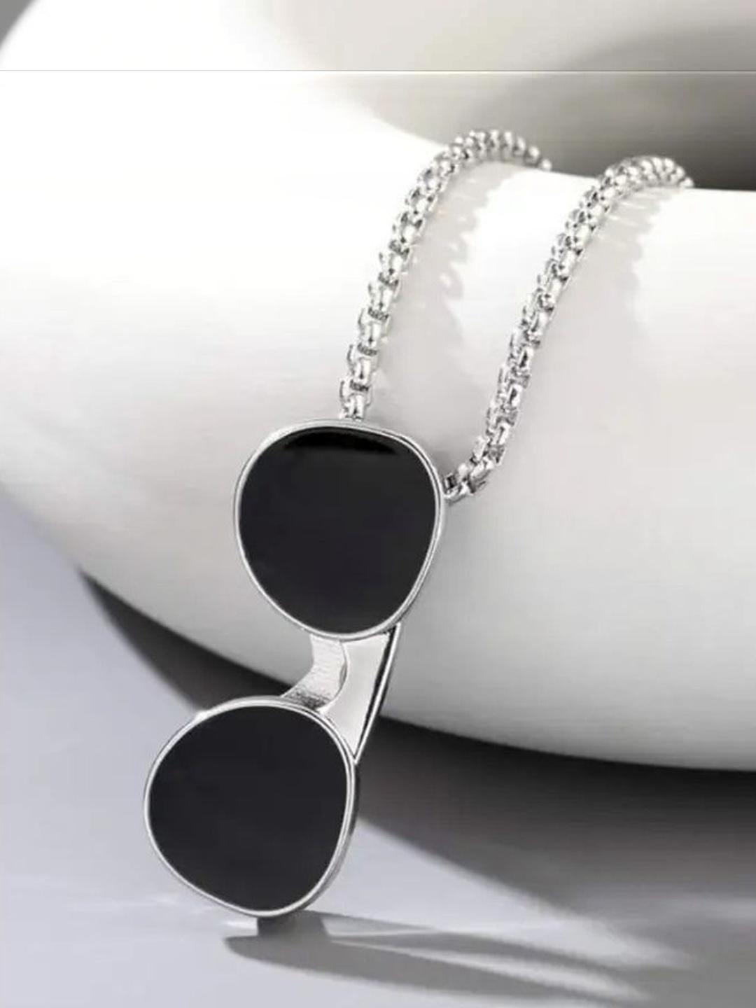 Buy PASU FASHION Rhodium Plated Pendant -  - Accessories for Men