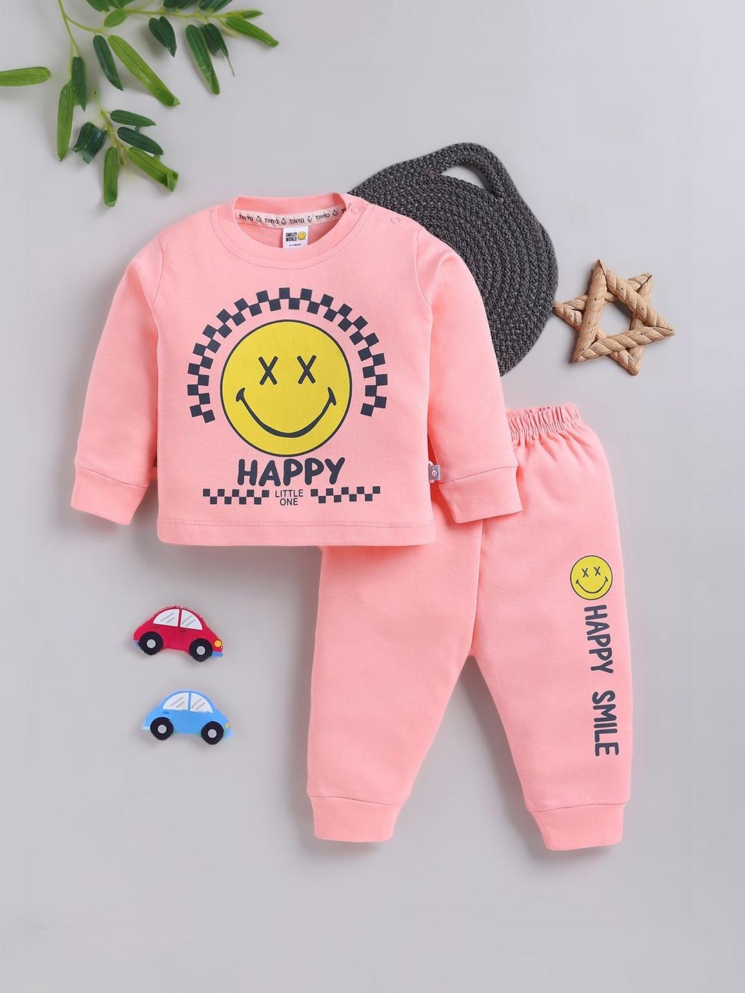 Buy YK X Tinyo Boys Printed Pure Cotton T Shirt With Pyjama -  - Apparel for Boys
