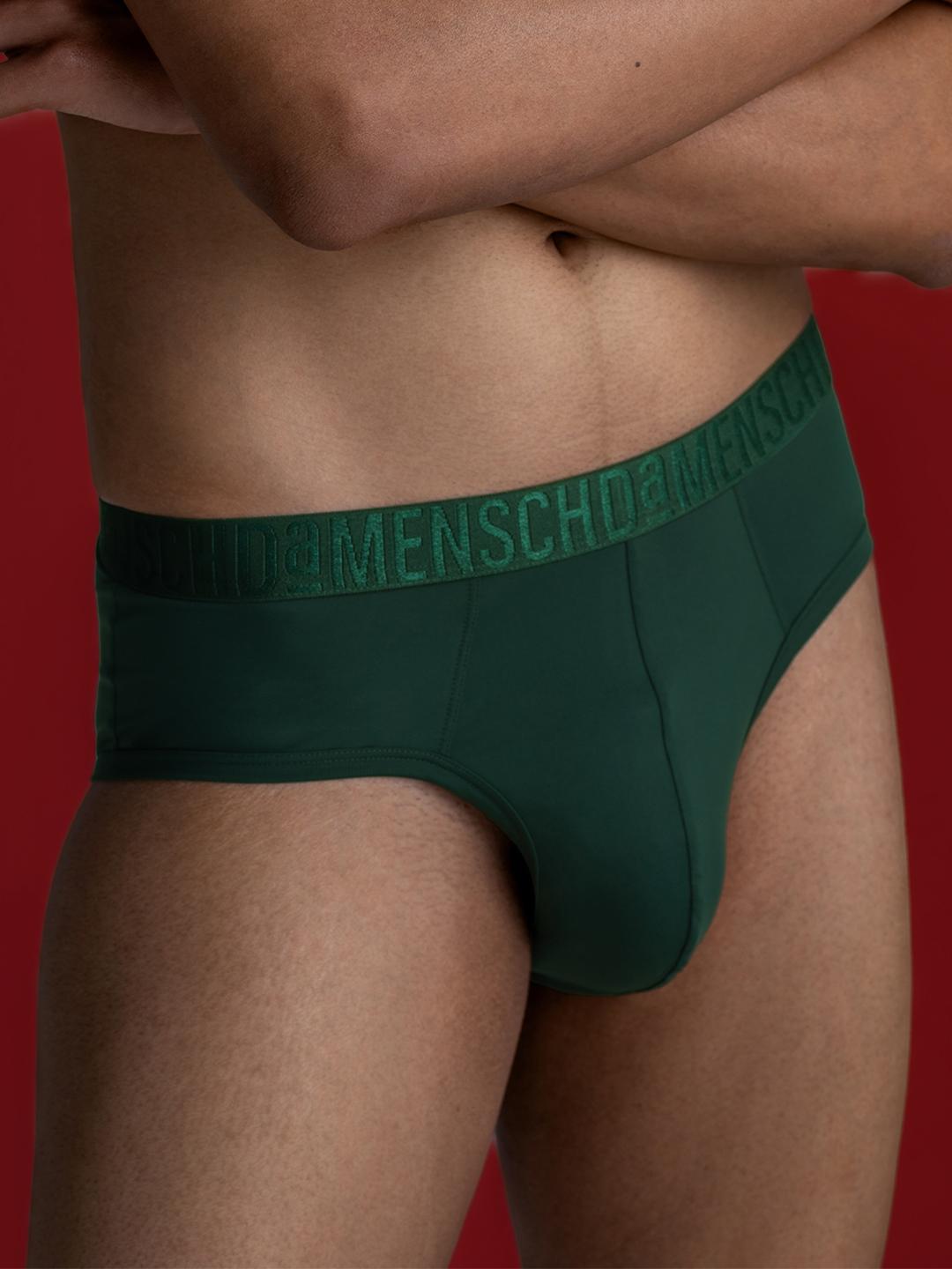 Buy DAMENSCH Men Supremely Lightweight Premium SheenNo Curl Waistband Unreal Briefs - - Apparel for Men