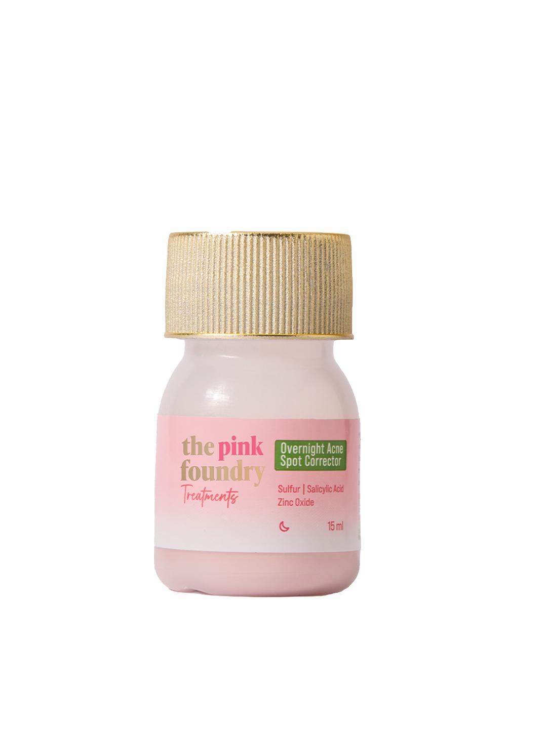 Buy The Pink Foundry Overnight Acne Spot Corrector With Sulfur Salicylic Acid 15 Ml - - Personal Care for Women