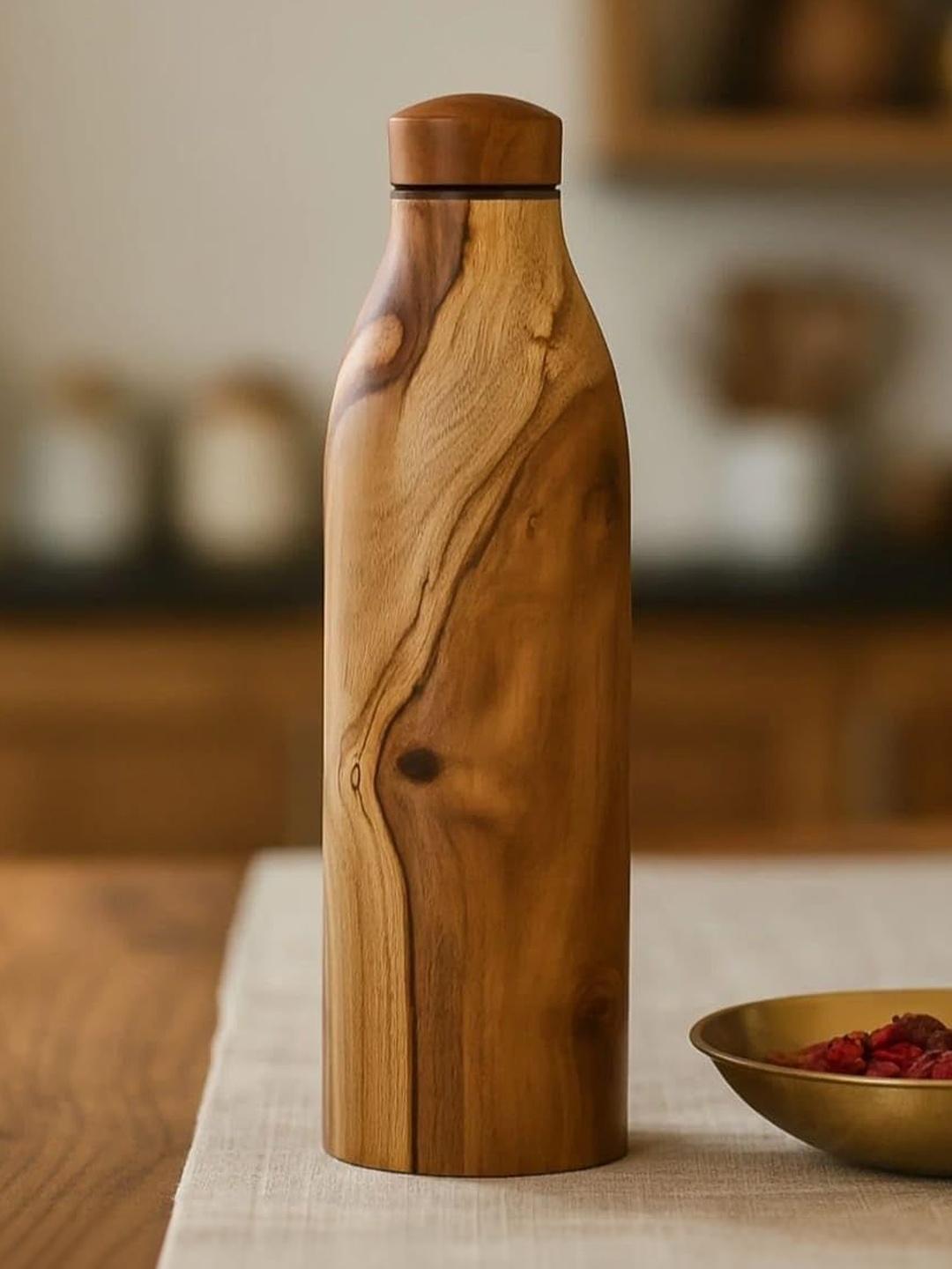PRIMEWELL Gunmetal-Toned Single Water Bottle - Image 1