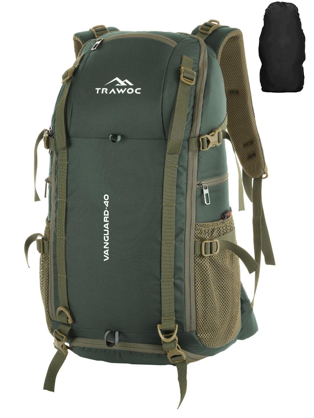 Trawoc Buy TRAWOC VANGUARD Solid 40L Travel Backpack With Shoe Compartment ...