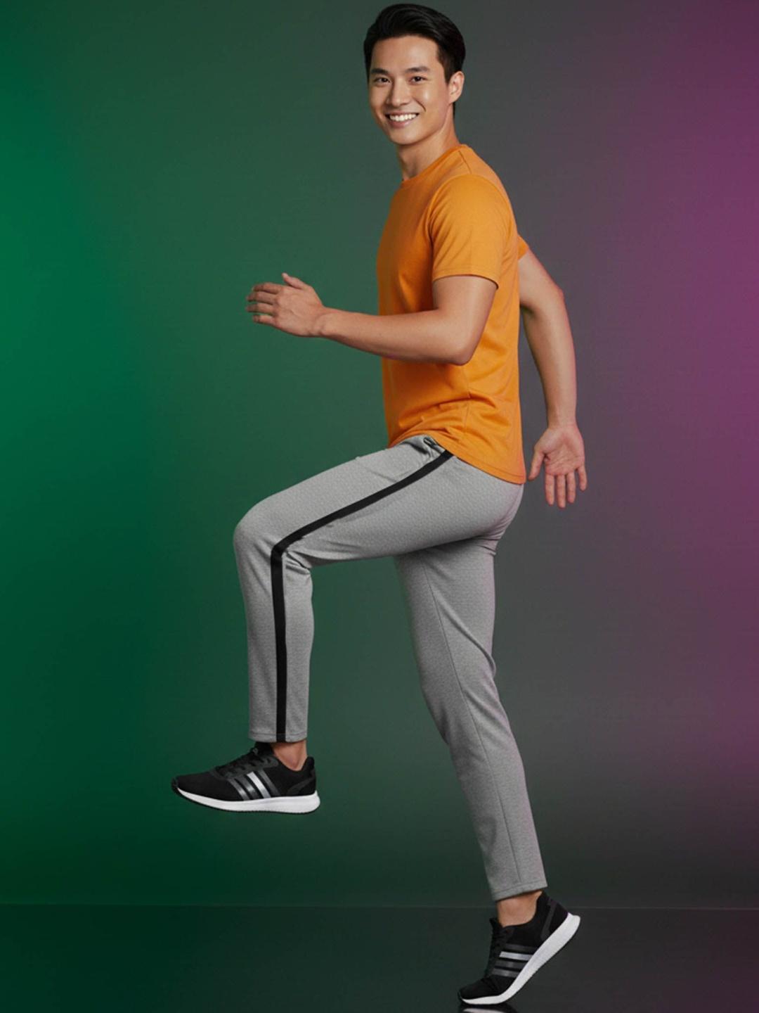 Buy T.T. Round Neck T Shirt With Trousers Co Ords -  - Apparel for Men
