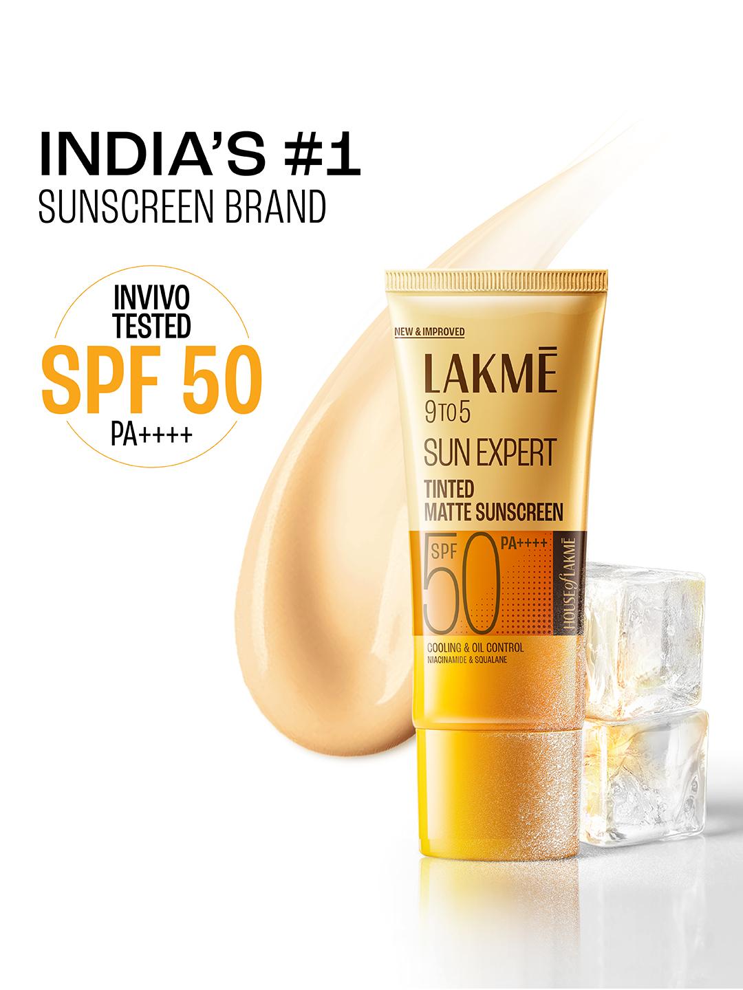 Buy Lakme Tinted Sunscreen SPF 50 PA +++ UVA/B Protection 50 G - - Personal Care for Women