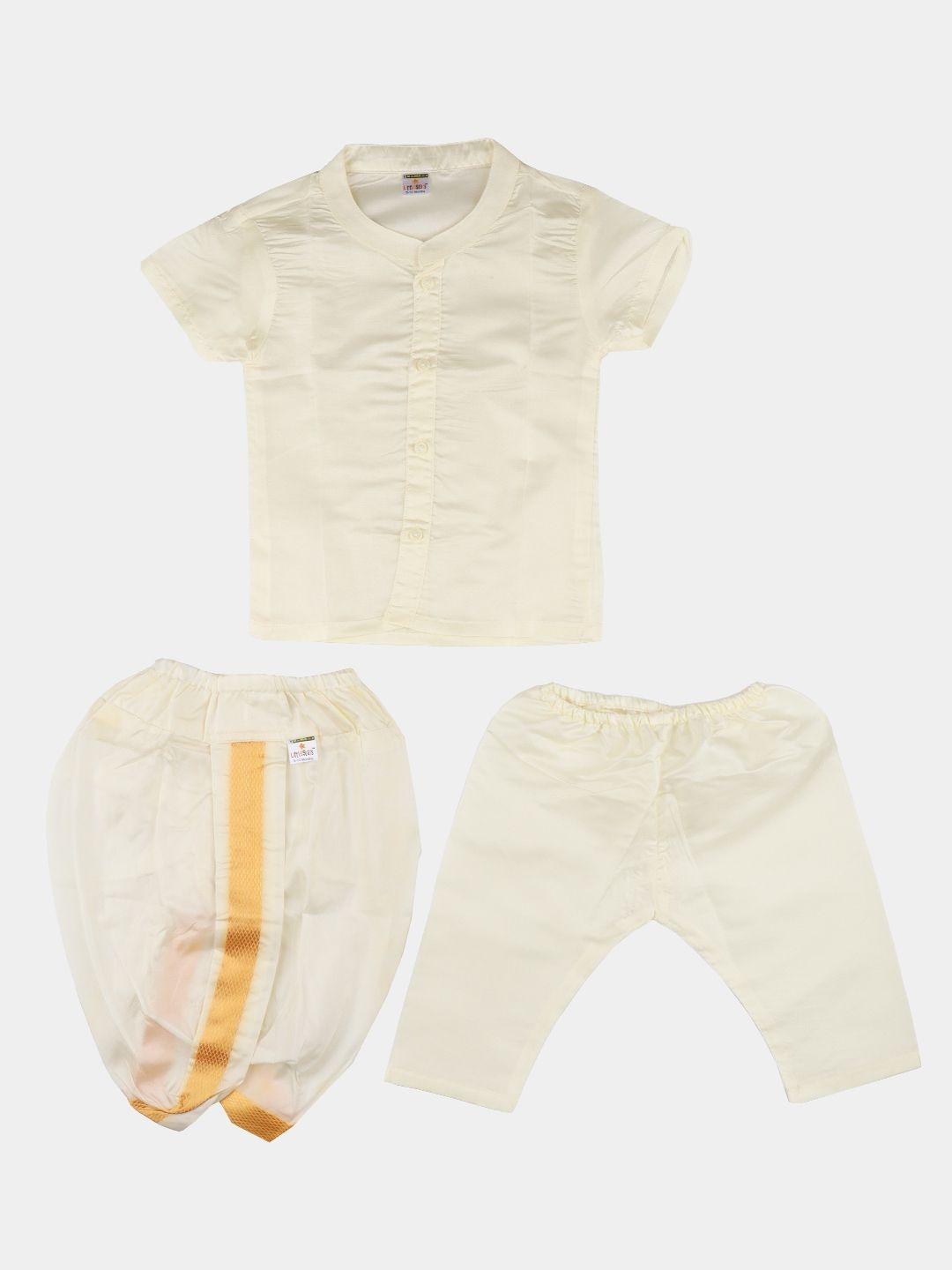 Buy Ramraj Boys Shirt With Dhoti Pants -  - Apparel for Boys
