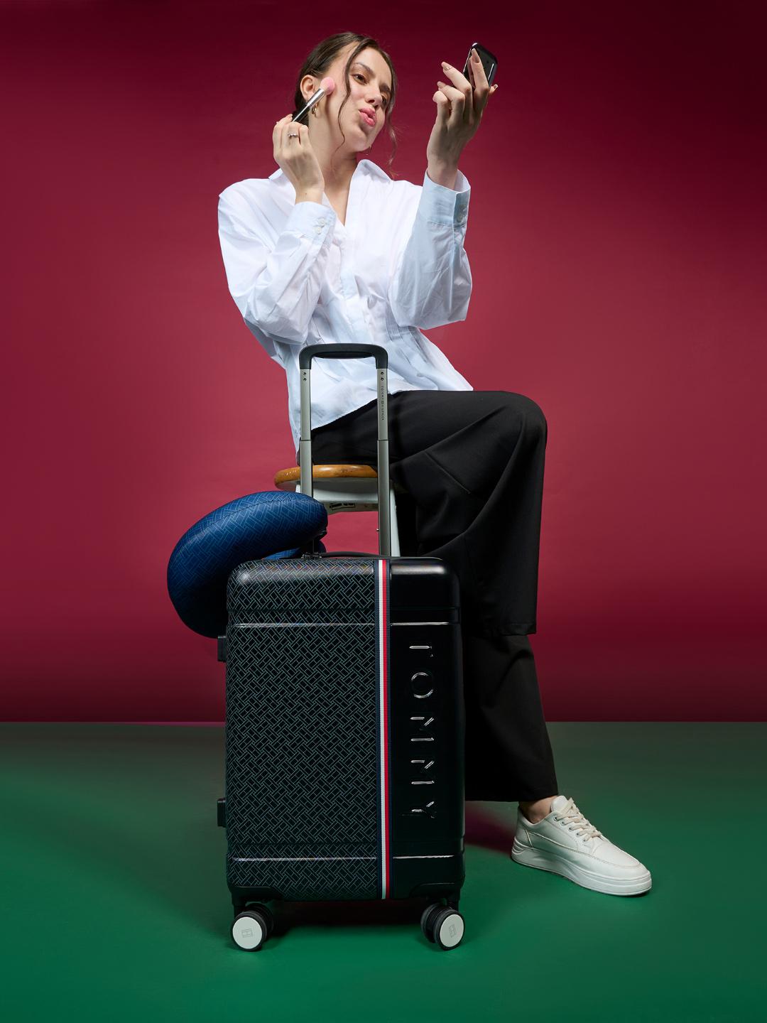Buy Tommy Hilfiger Millennia X Hard Sided Cabin Trolley Suitcase - - Accessories for Unisex