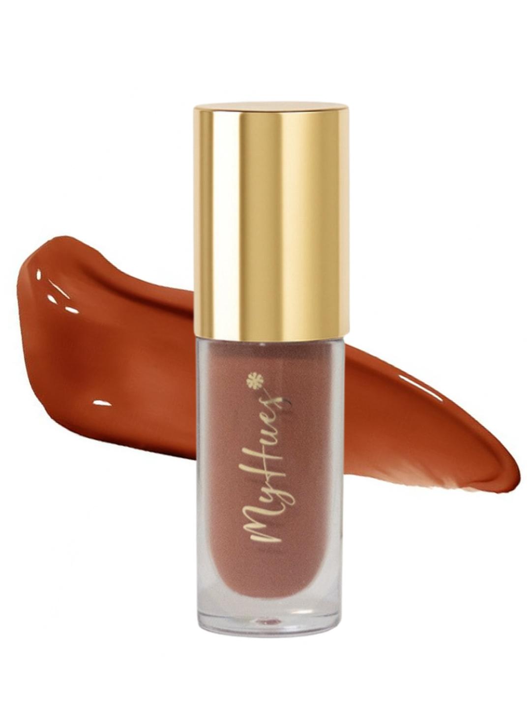Buy MyHues HyGlow Hydrating Lip Gloss Elixir With Almond & Jojoba Oil  5 Ml  Diya -  - Personal Care for Unisex