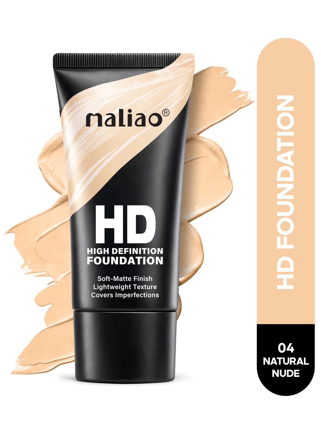 Buy Maliao HD High Defenition Foundation 04 50gm - - Personal Care for Women