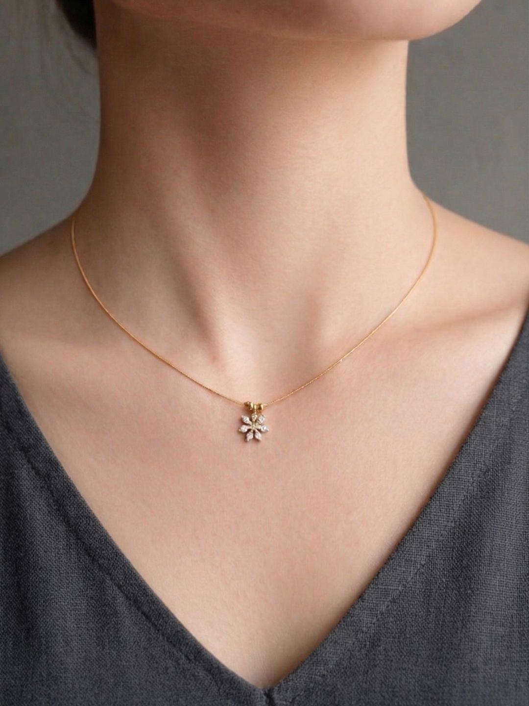 Buy Anouk Brass Gold Plated Choker Necklace -  - Accessories for Women