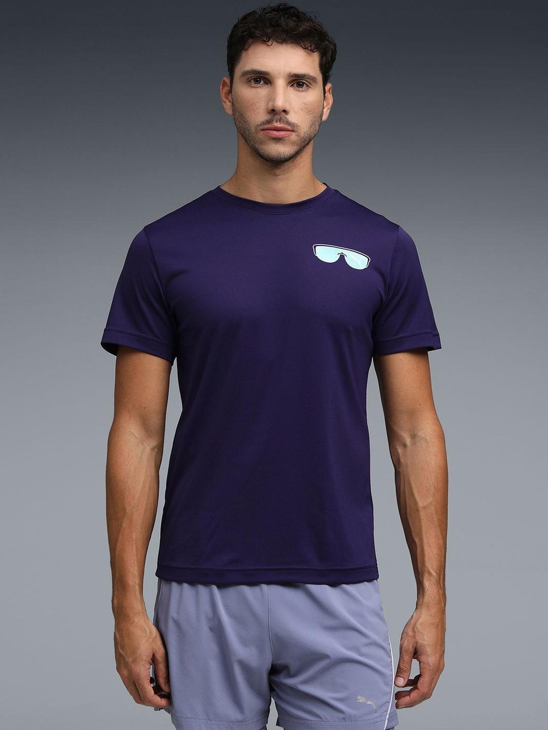 Buy Puma Run Nitro Men's Breathable Graphic Tshirts - Tshirts for Men ...