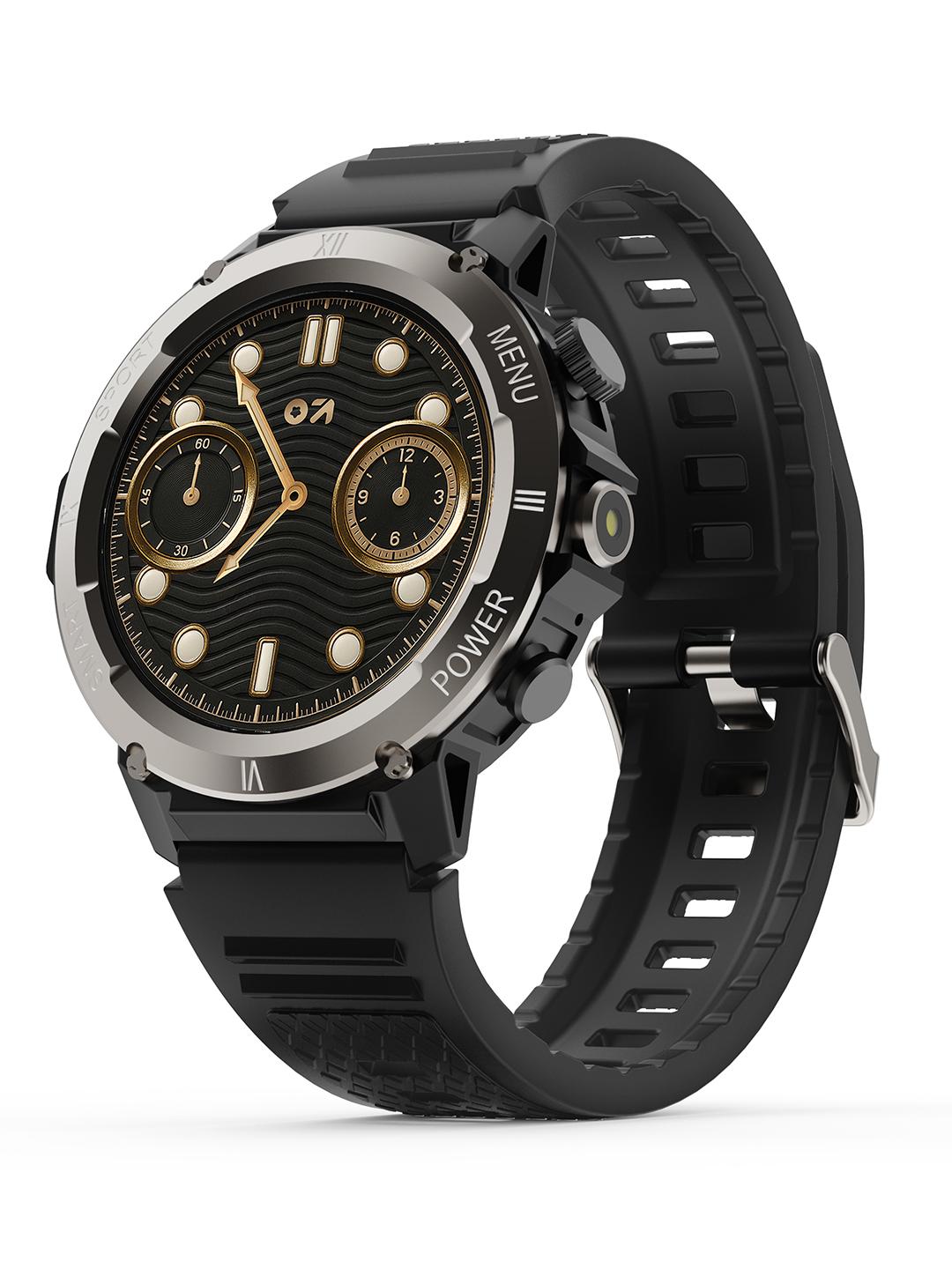 Buy GOBOULT Tuff Hawk Smartwatch With 1.39 HD Display, Working Crown & Quick Access Torch -  - Accessories for Unisex