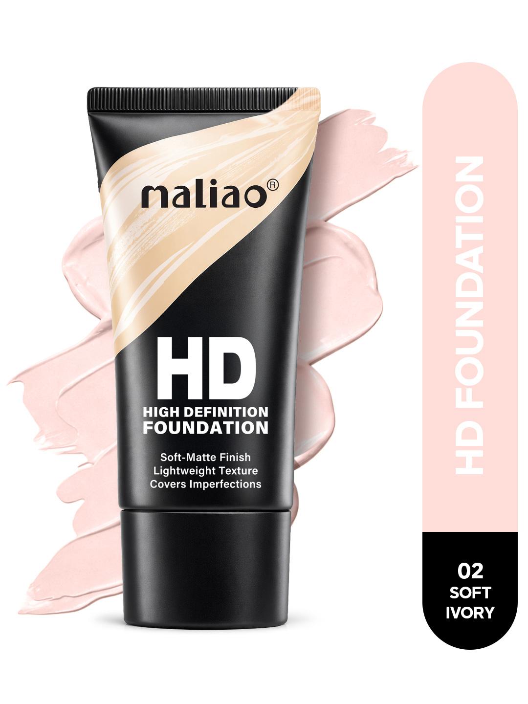 Buy Maliao HD High Defenition Foundation 02 50ml -  - Personal Care for Women