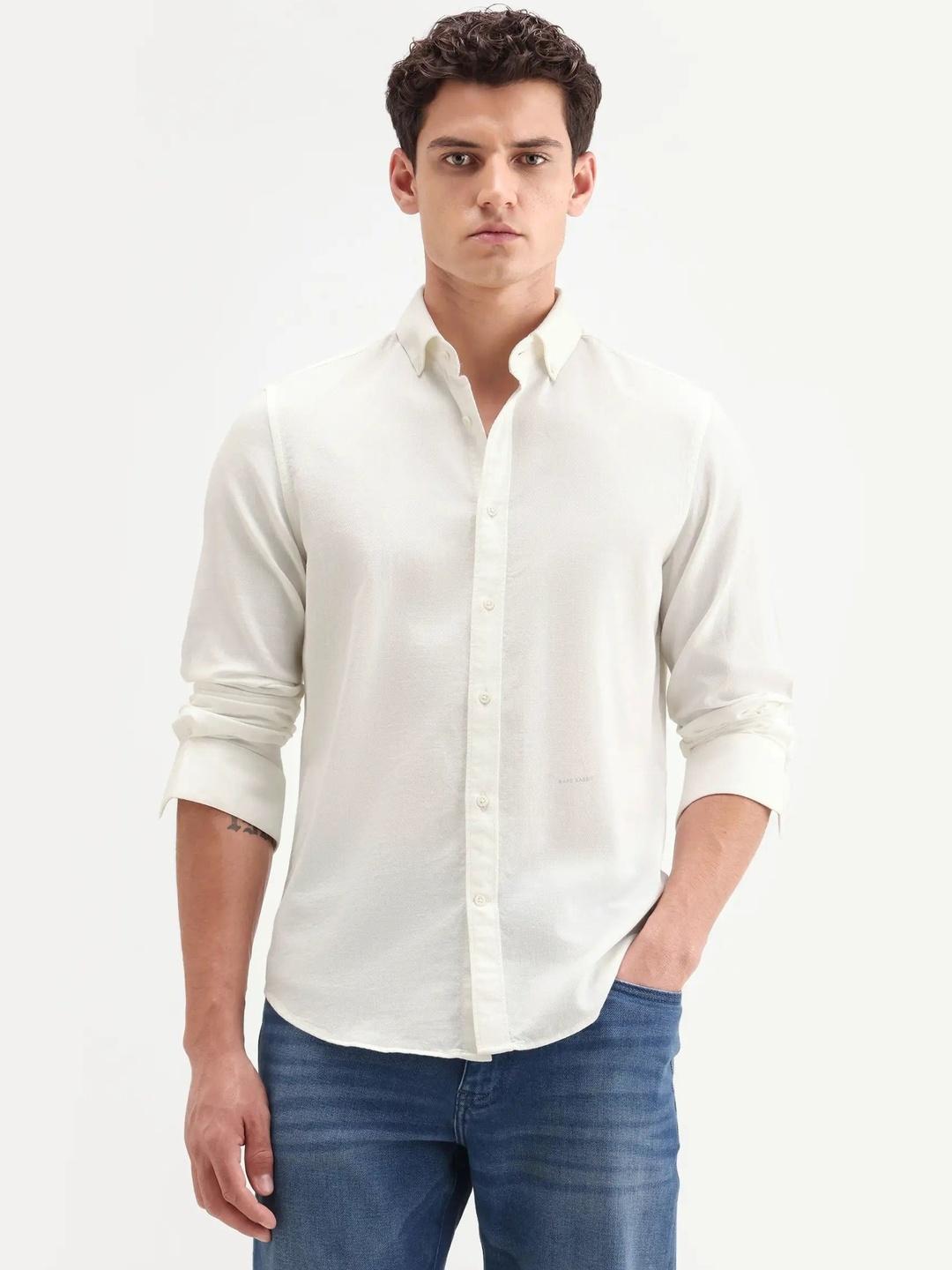 Buy RARE RABBIT Hax Off Cotton Long Sleeves Shirt - Shirts for Men ...