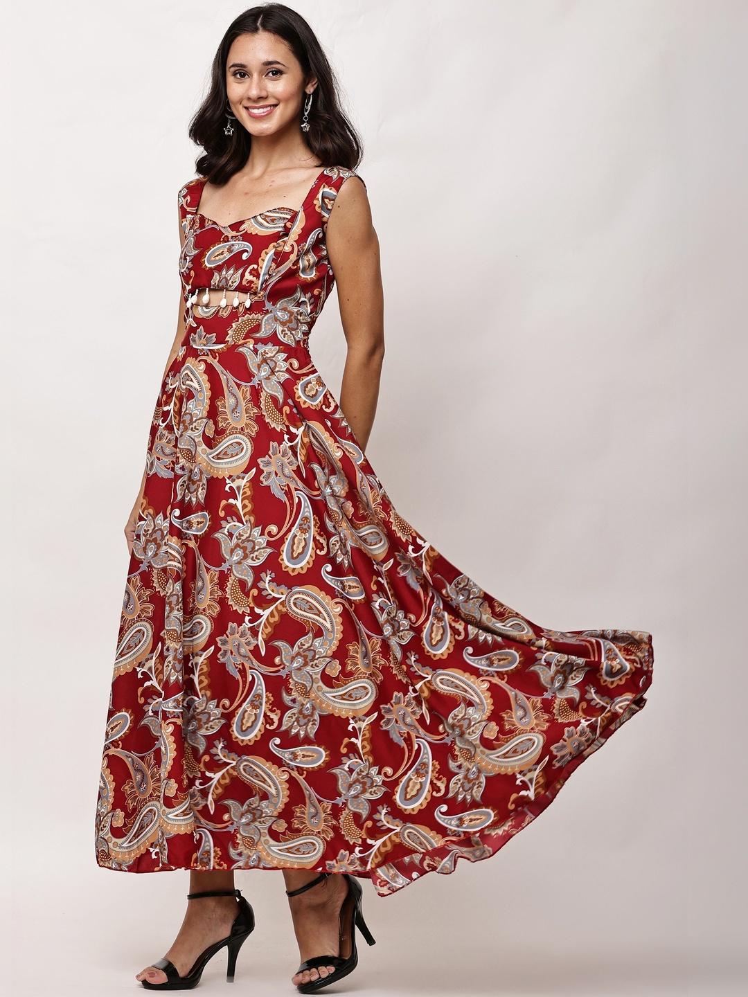 Moda Line Buy Moda Rapido Print Crepe A Line Maxi Dress - Dresses for Women ...